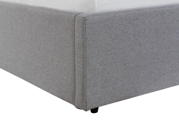 Ottoman Bed Fabric 180 x 200 cm (EU Super King) Light Grey Behka