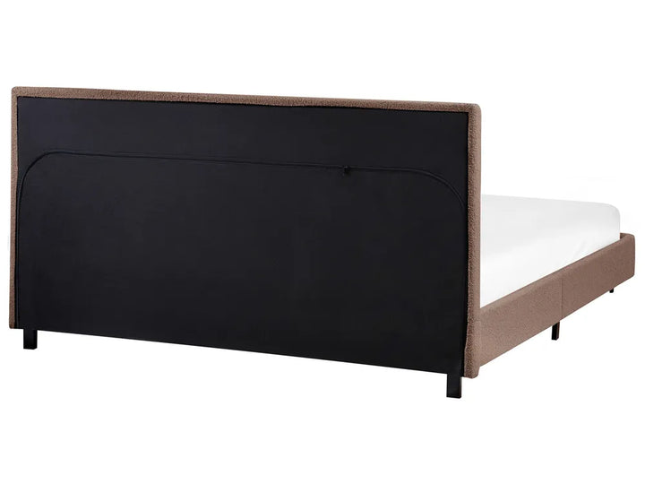 Waterbed Boucle 180 x 200 cm (EU Super King) Brown Belo