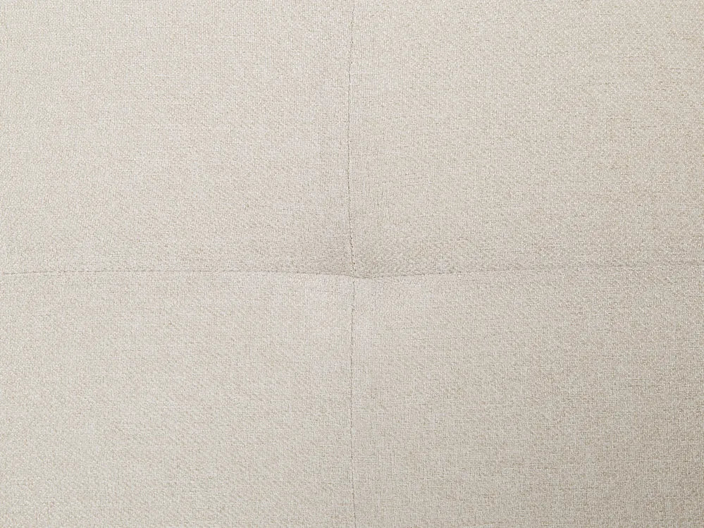 Ottoman Bed Fabric 180 x 200 cm (EU Super King) Beige Myrtle