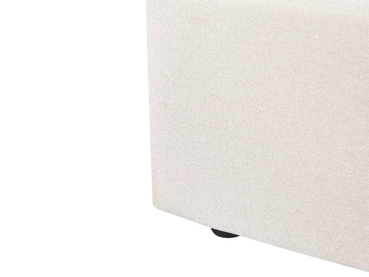 Ottoman Bed Fabric 180 x 200 cm (EU Super King) Beige Myrtle