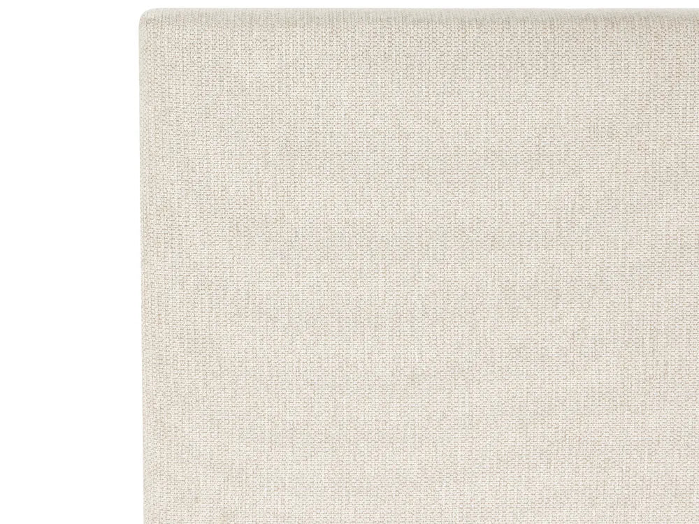 Divan Bed with Storage Fabric 180 x 200 cm (EU Super King) Light Beige Kira