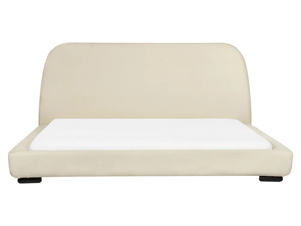 Bed Fabric 180 x 200 cm (EU Super King) Light Beige Tharsiga