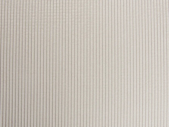 Corner Sofa Bed 3 Seater Corduroy Beige Right Hand Middale