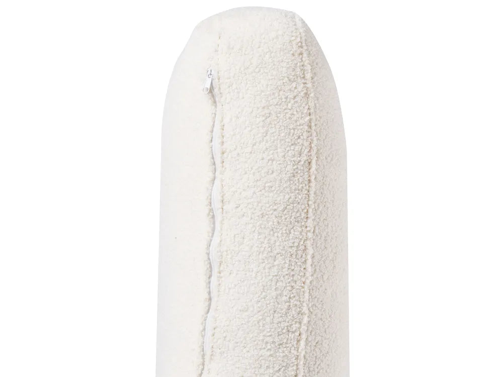 Corner Sofa 4 Seater Boucle White Left Hand Serio