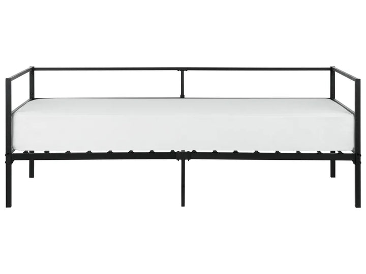 Bed Metal 90 x 200 cm (EU Single) Black Dhima