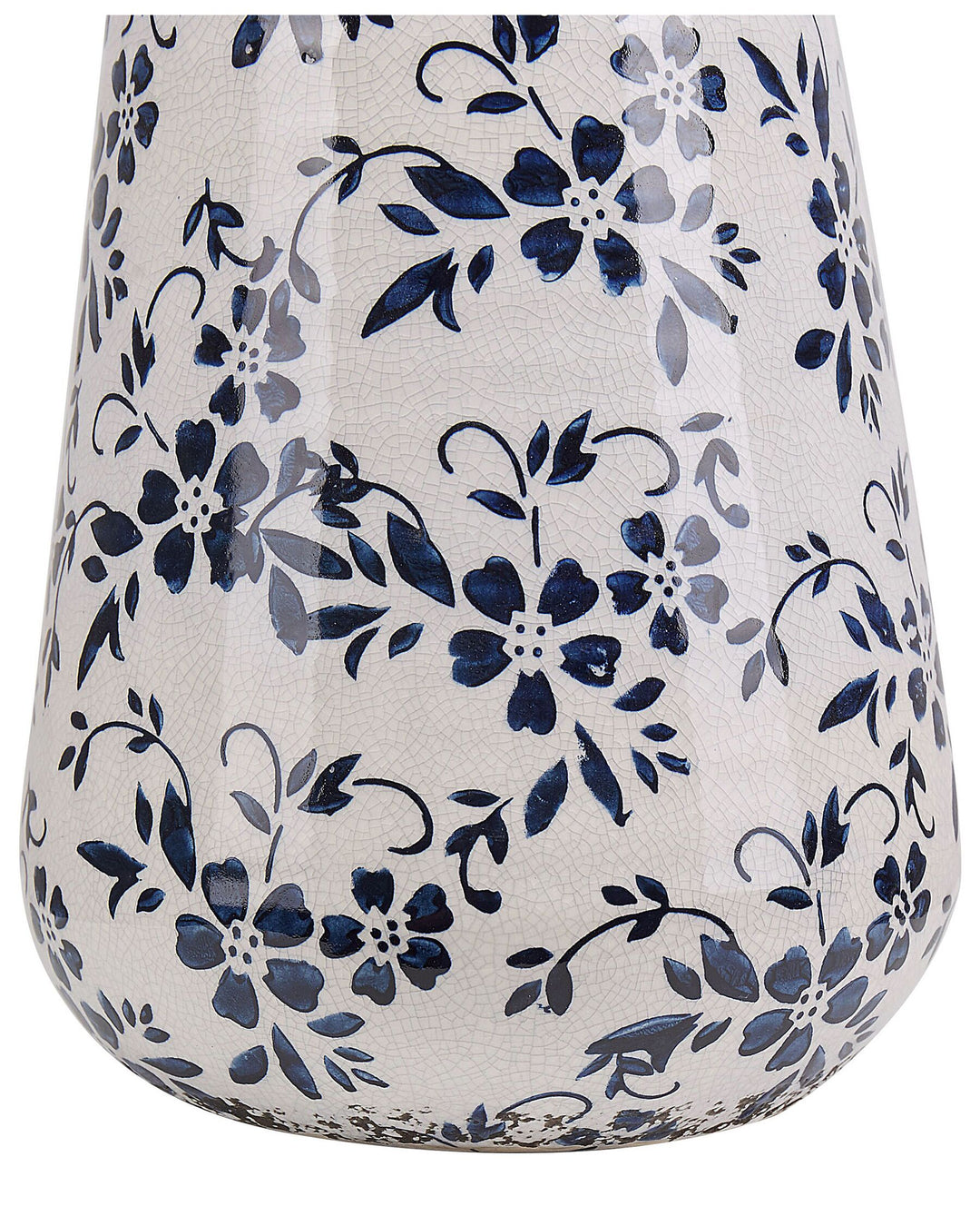 Maroneia Flower Vase Stoneware 25 cm White