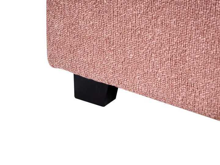 Bed Fabric 180 x 200 cm (EU Super King) Pastel Pink Montauk