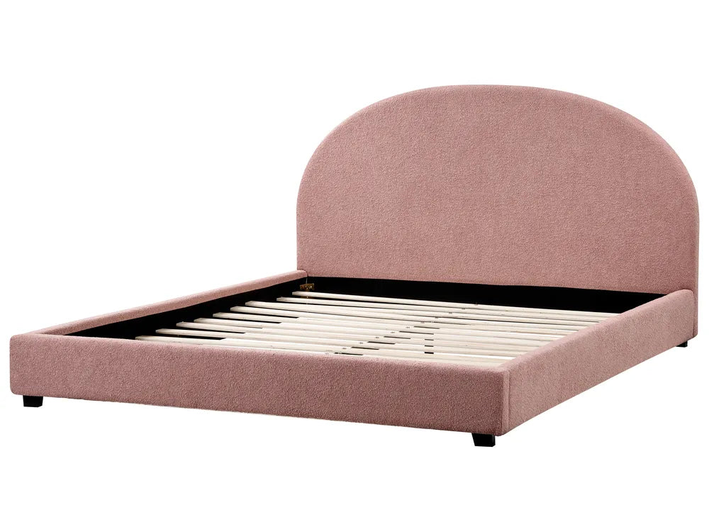 Bed Fabric 180 x 200 cm (EU Super King) Pastel Pink Montauk