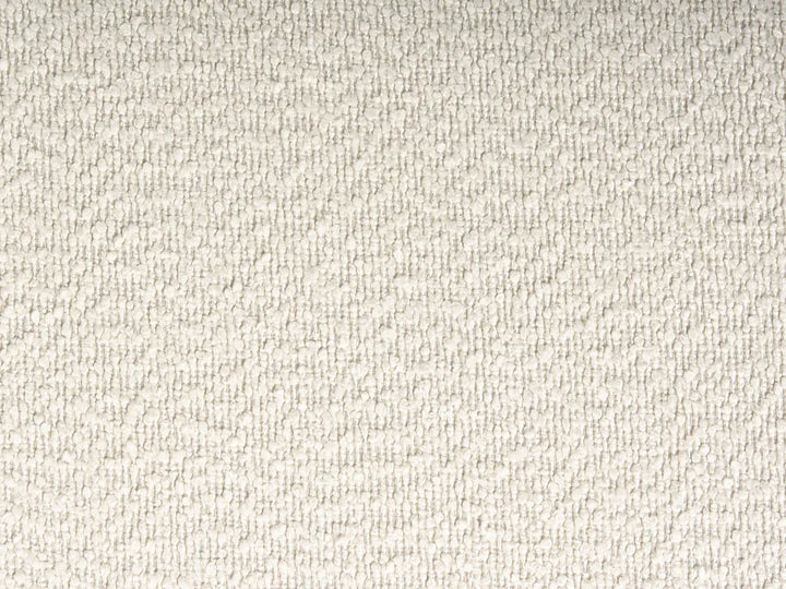 Corner Sofa Boucle Light Beige with Ottoman Left Hand Adna