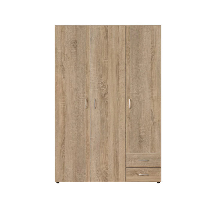 Hinged Door Wardrobe 120cm Oak Sonoma Elima