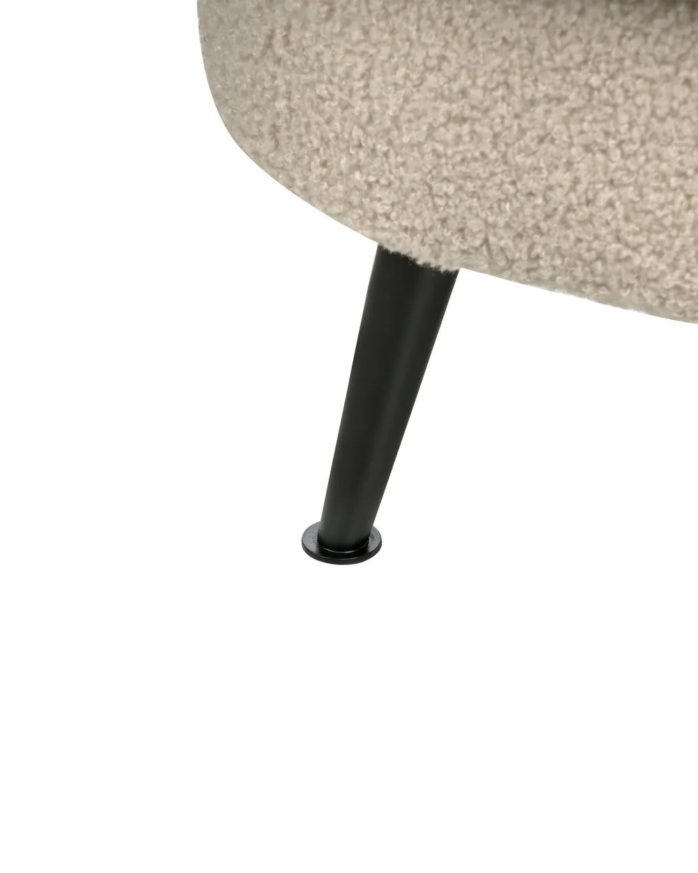 Armchair Boucle Light Beige Cleo