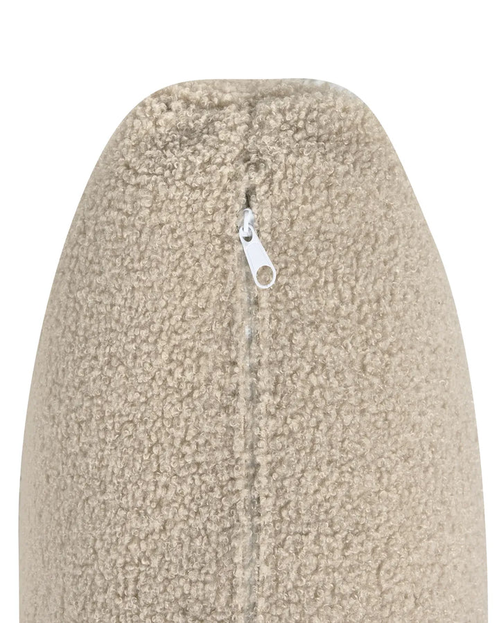 Armchair Boucle Light Beige Cleo