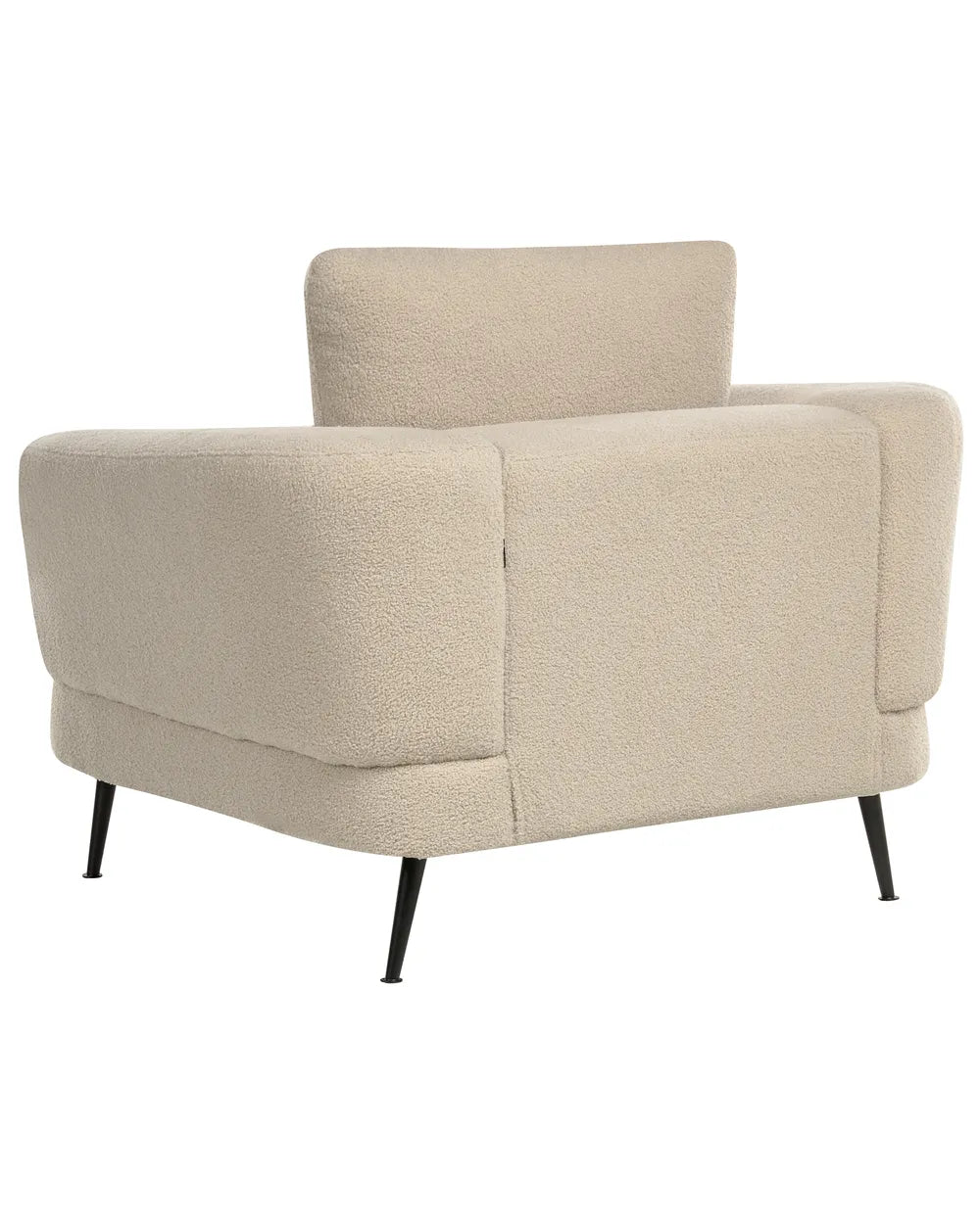 Armchair Boucle Light Beige Cleo