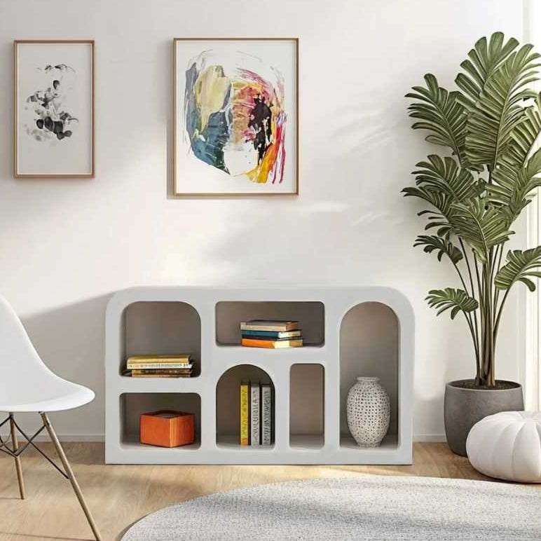 Geo Geometric Medium Sideboard / Display Cabinet / Bookshelf