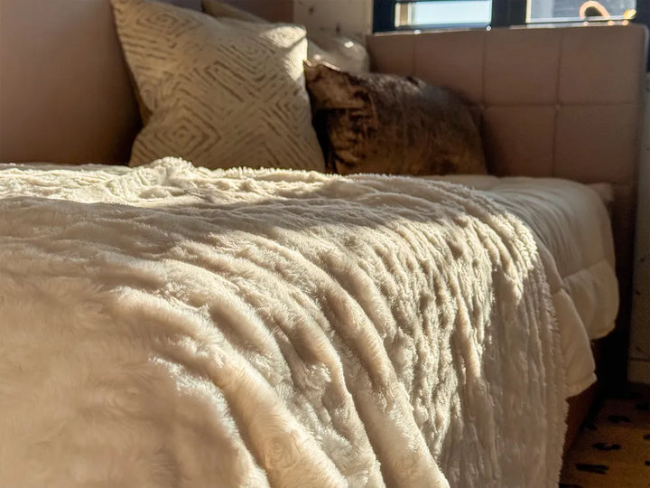 Divan Bed Fabric 90 x 200 cm (EU Single) Sand Beige Mozter