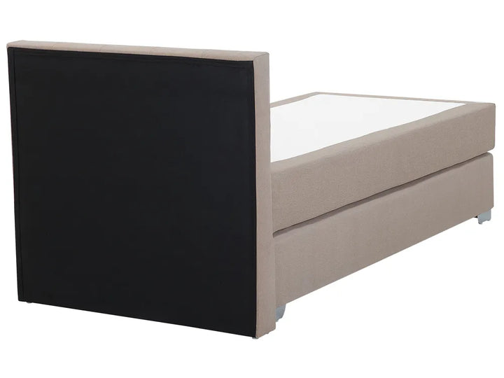 Divan Bed Fabric 90 x 200 cm (EU Single) Sand Beige Mozter