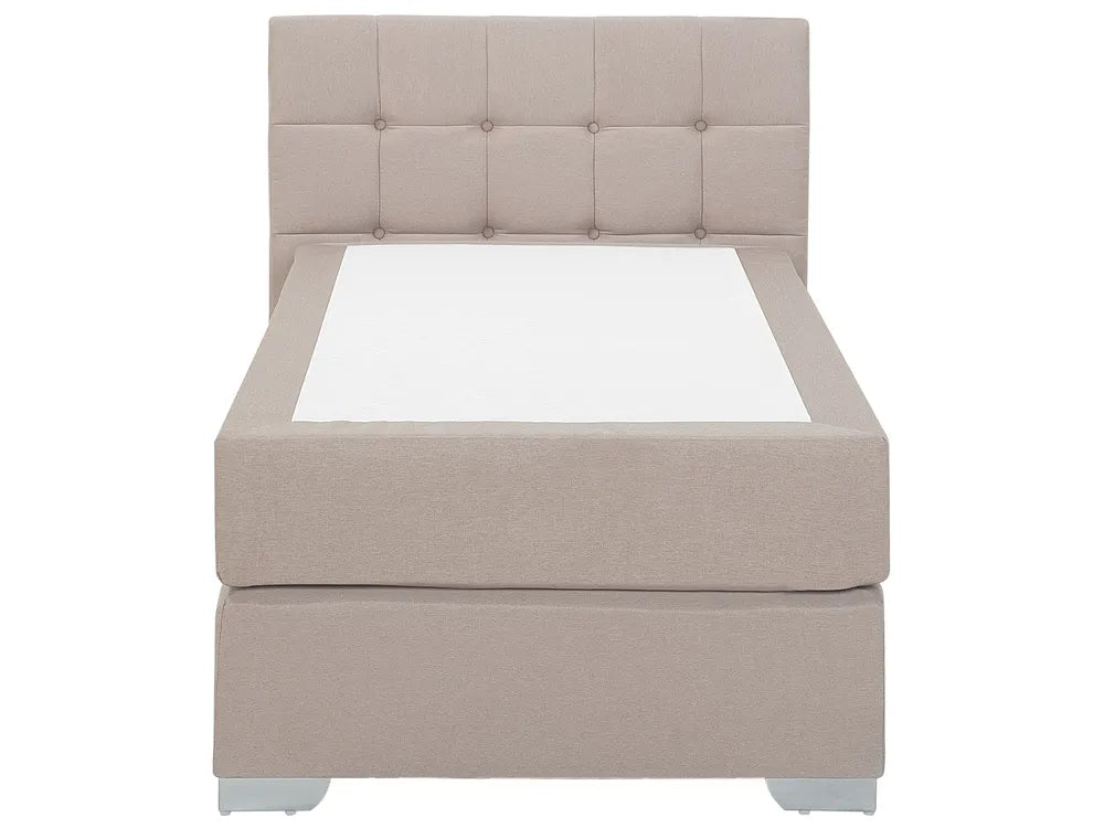 Divan Bed Fabric 90 x 200 cm (EU Single) Sand Beige Mozter