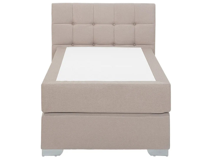 Divan Bed Fabric 90 x 200 cm (EU Single) Sand Beige Mozter