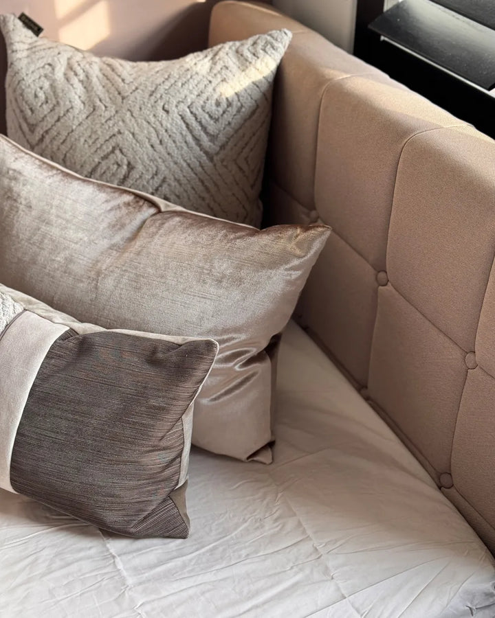 Divan Bed Fabric 90 x 200 cm (EU Single) Sand Beige Mozter