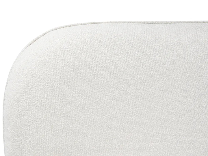 Bed Boucle 160 x 200 cm (EU King Size) Off-White Bensu