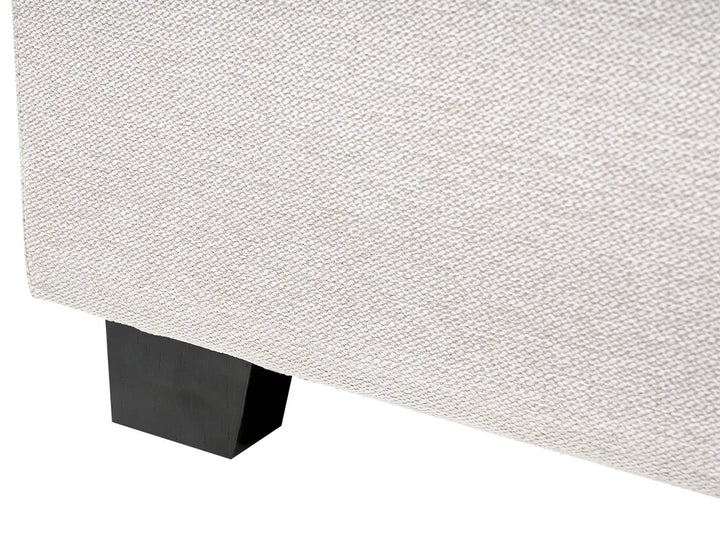 Bed Fabric 160 x 200 cm (EU King Size) Light Beige Deilyn