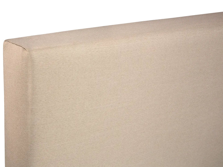 Divan Bed Fabric 180 x 200 cm (EU Super King) Beige Ardin
