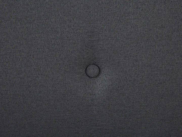 Bed Fabric 160 x 200 cm (EU King Size) Dark Grey Valor