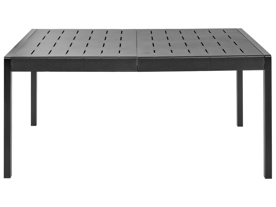 Bartica Garden Dining Table  154 cm 84 cm Black