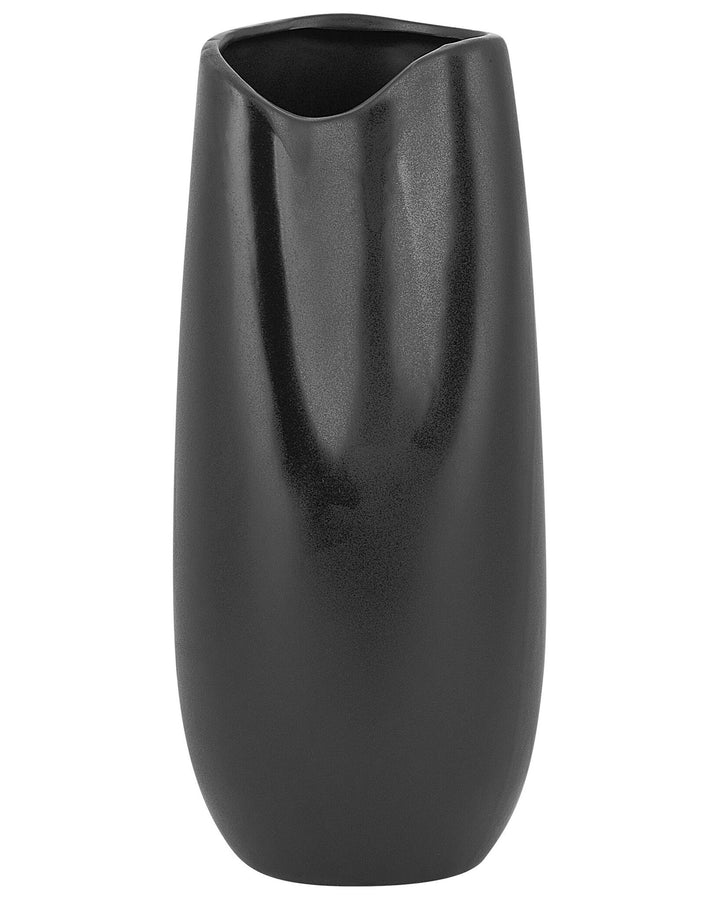 Derbe Decorative Vase Stoneware 32 cm Black