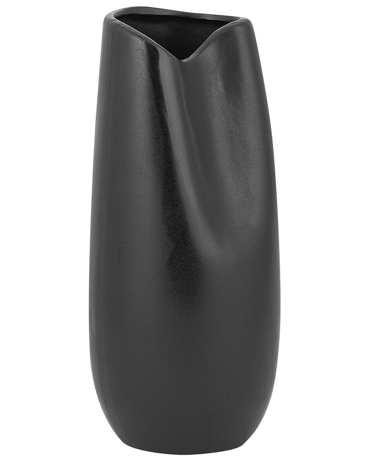 Derbe Decorative Vase Stoneware 32 cm Black