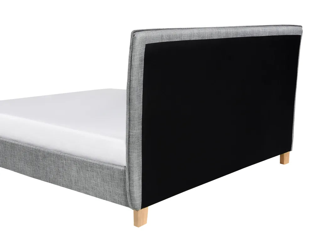 Bed Fabric 160 x 200 cm (EU King Size) Light Grey Morghen