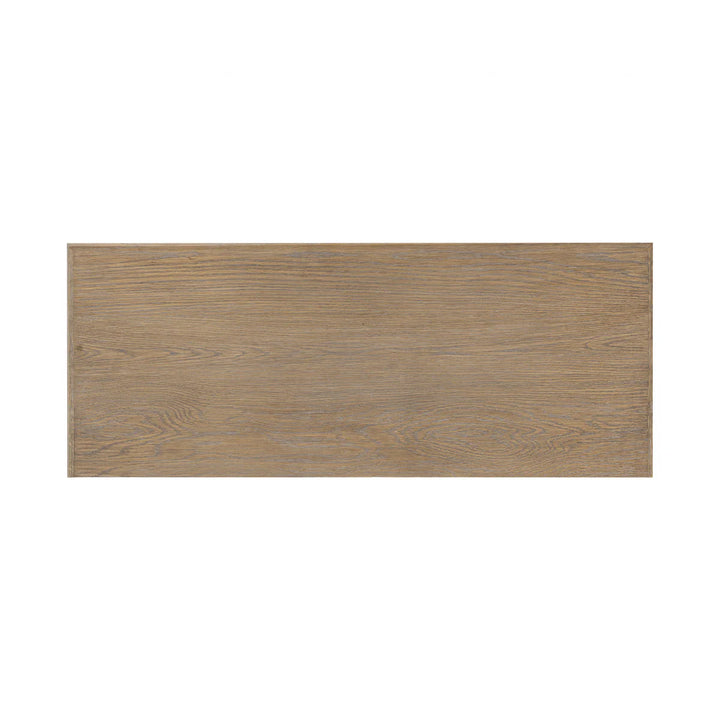 D.I. Designs Wickham Natural Oak Wood Ribbed Chest of Drawers | 4 Drawers