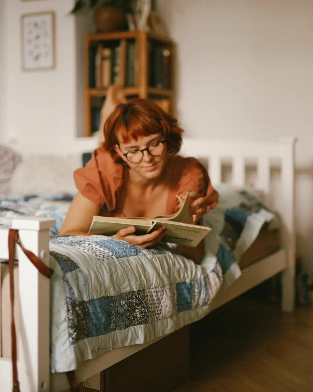 Bed Pine Wood160 x 200 cm (EU King Size) White Hilja