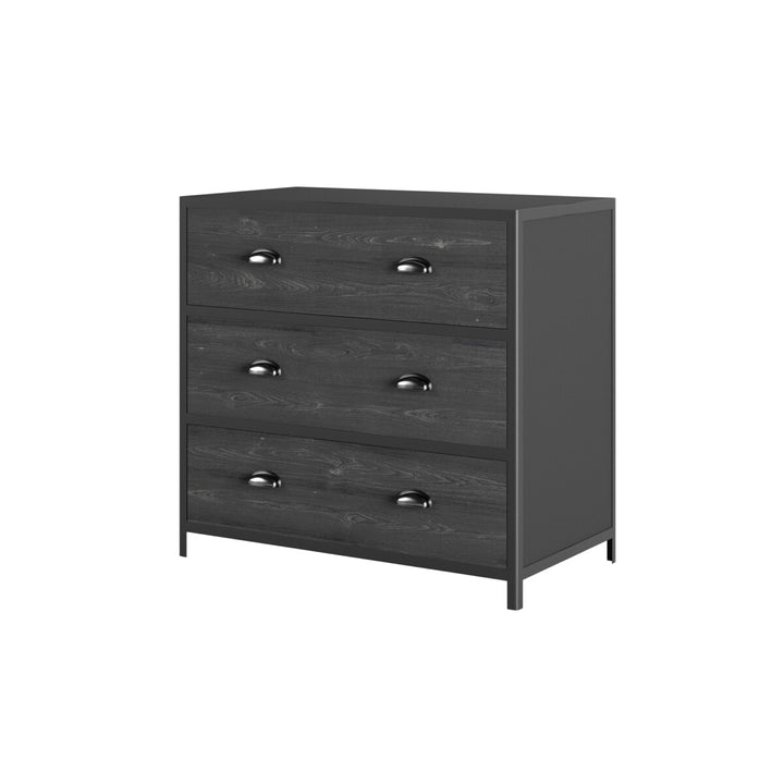 D.I.Designs Grafton 3 Drawer Grey