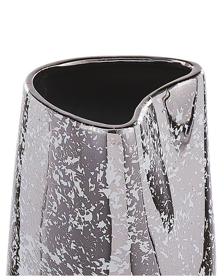 Cirta Decorative Vase Stoneware 27 cm Silver