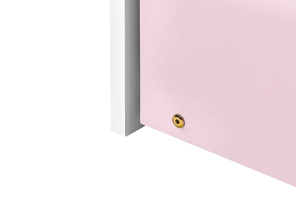 Trundle Bed Pine Wood 90 x 200 cm (EU Single) Pink Erlom