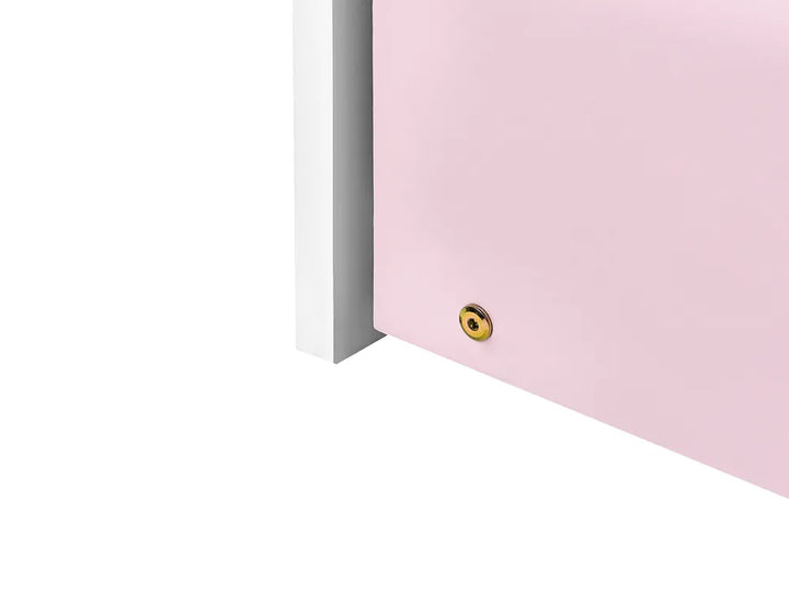 Trundle Bed Pine Wood 90 x 200 cm (EU Single) Pink Erlom