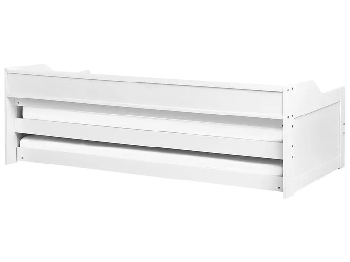 Trundle Bed Pine Wood 90 x 200 cm (EU Single) Pink Erlom