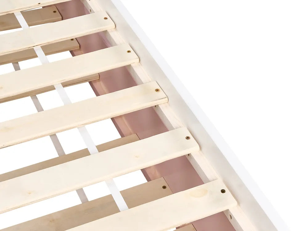 Trundle Bed Pine Wood 90 x 200 cm (EU Single) Pink Erlom