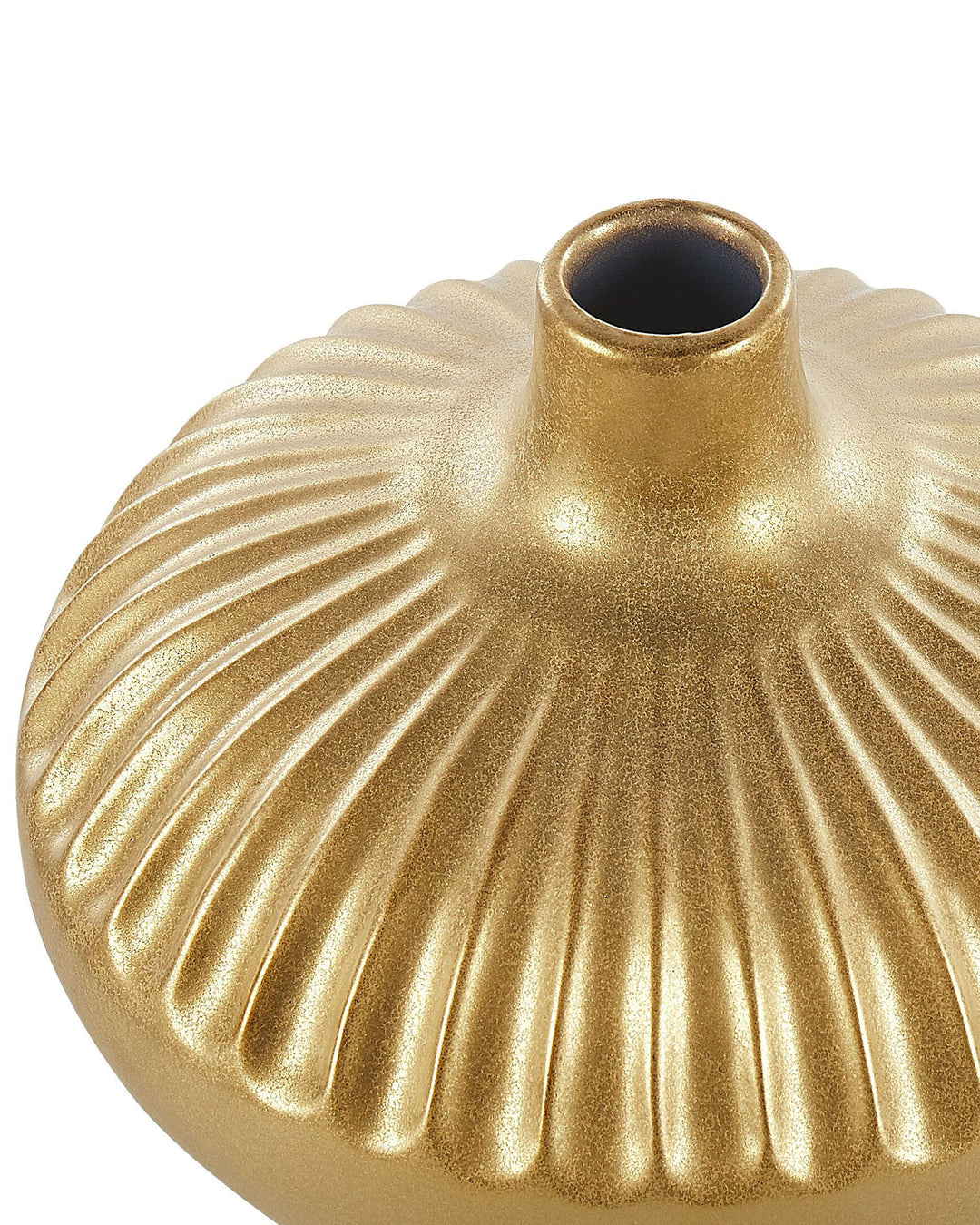 Cercei Decorative Vase Stoneware 20 cm Gold