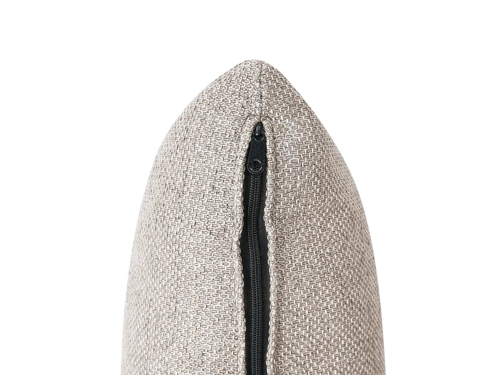 Modular Corner Sofa 4 Seater Light Brown Right Hand Meneses