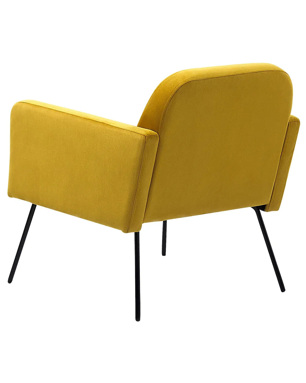 Armchair Velvet Mustard Shalisia