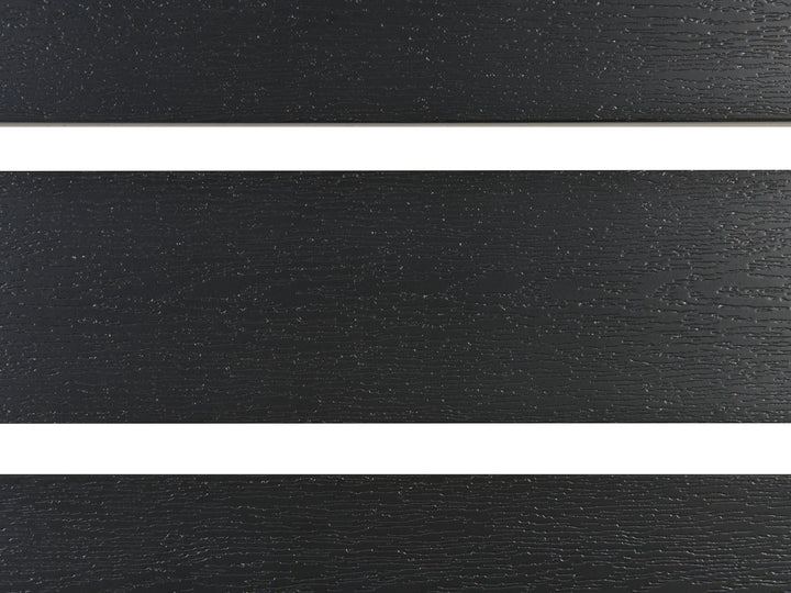 Vernio Garden Dining Table  180 cm 90 cm Metal Black/ Silver