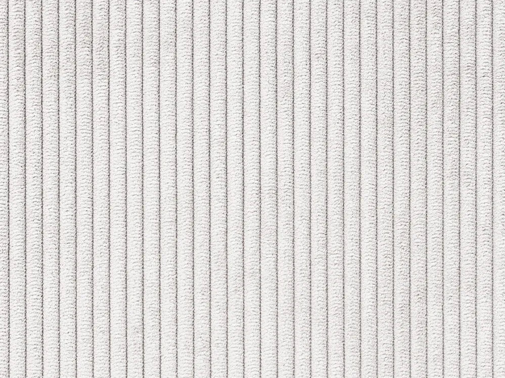 Modular Corner Sofa 4 Seater Corduroy Off-White Right Hand Oakham