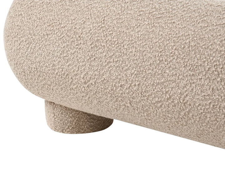 Bed Boucle 180 x 200 cm (EU Super King) Taupe Bensu