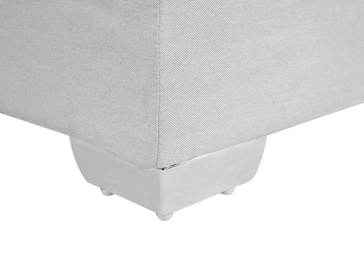Divan Bed Fabric 90 x 200 cm (EU Single) Light Grey Mozter