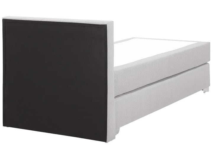 Divan Bed Fabric 90 x 200 cm (EU Single) Light Grey Mozter
