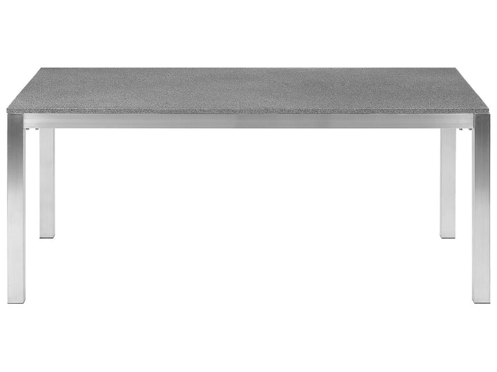 Grosetto Garden Dining Table  180 cm 90 cm Polished Granite Grey