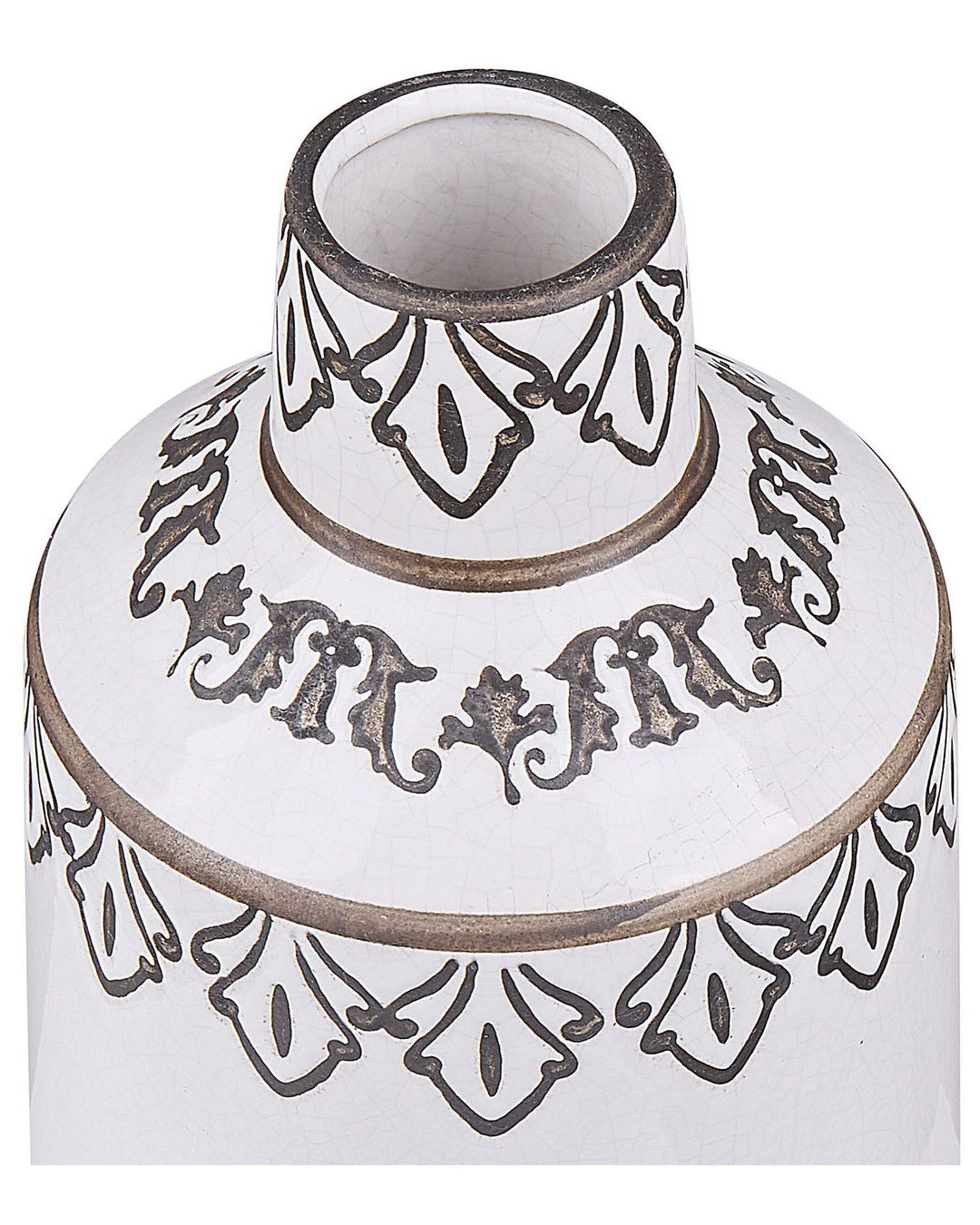Amisos Flower Vase Stoneware 25 cm White