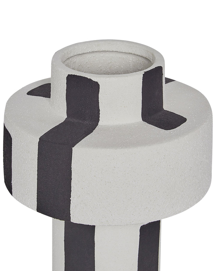 Escolar Flower Vase Stoneware 28 cm White